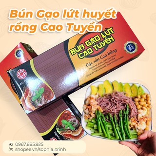  Bún (mỳ) gạo lứt Huyết Rồng Cao Tuyền cao cấp thực phẩm ăn kiêng Eat clean 500g