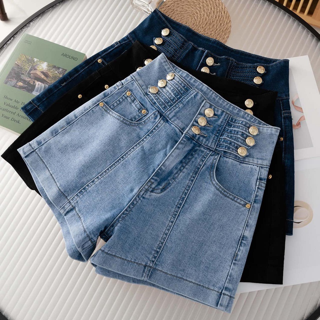 QUẦN SHORT JEAN 3 HÀNG CÚC
