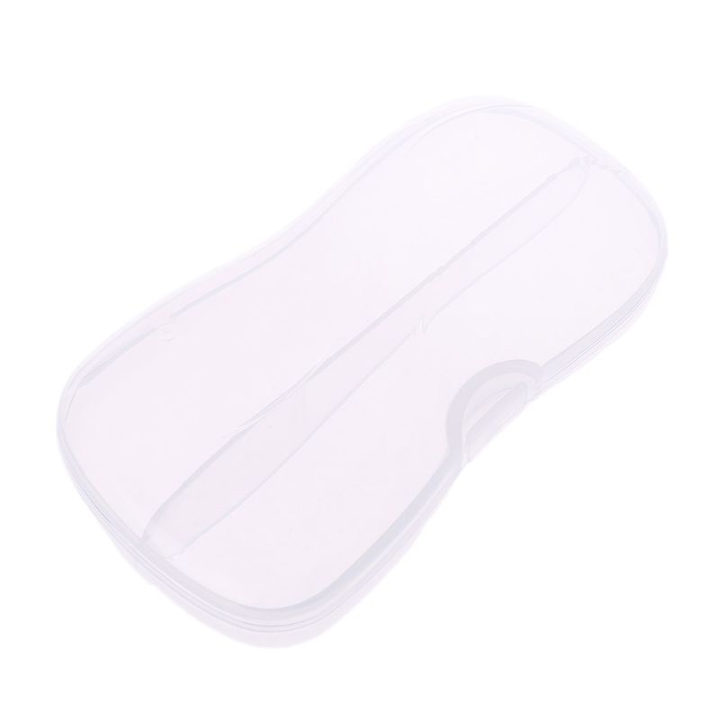 Aoto Hộp Đựng Muỗng Nĩa Bằng Nhựa Trong Suốt Nhỏ Gọn