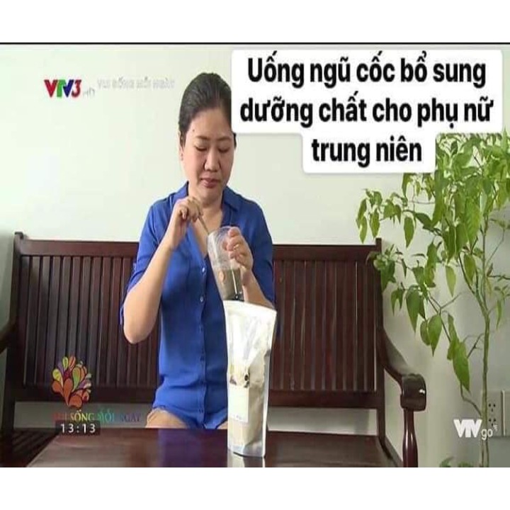 Bột Ngũ Cốc Dinh Dưỡng Chất Lượng Sạch Mẹ Ken, Tốt Cho Trẻ Em, Người Ăn Kiêng giảm Cân, Bà Bầu, Lợi Sữa Mẹ Sau Sinh