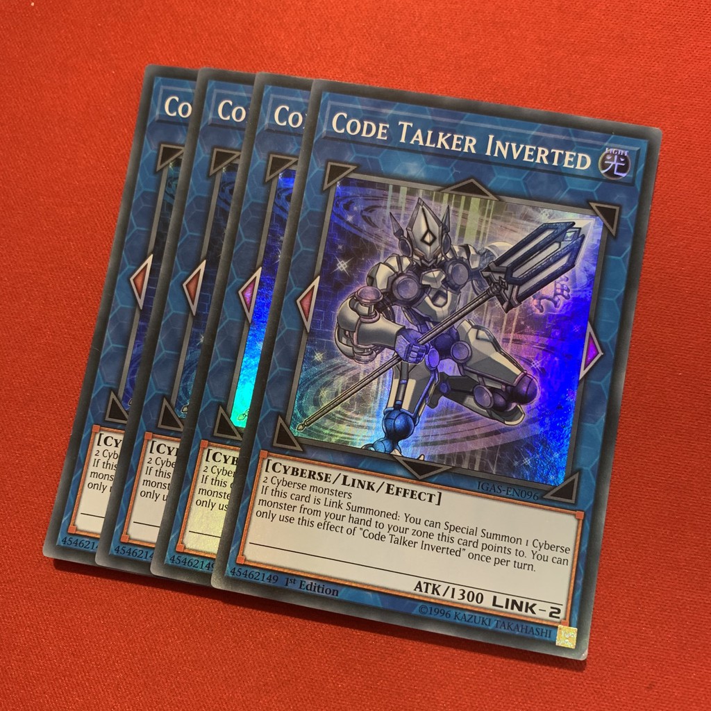 [EN][Thẻ Bài Yugioh Chính Hãng] Code Talker Inverted