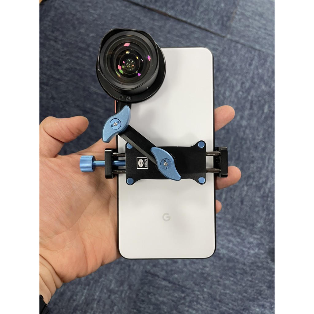 (SẵnVN) Kẹp clip adapter lens camera các loại điện thoại, Mount cage tiện lợi tương thích Moment lens, Sirui lens