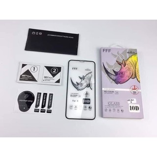 Miếng Dán Kính Cường Lực Tê Giác Full Màn Hình 10D Iphone