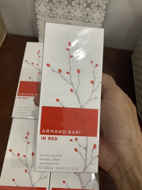 Nước hoa armand basi in red edt 100ml full seal