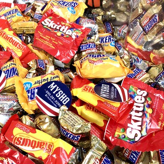 Mars' Chocolate Favorites - 250 Pieces, Kẹo socola thập cẩm, socola có nhân, snickers, starburst, skittles