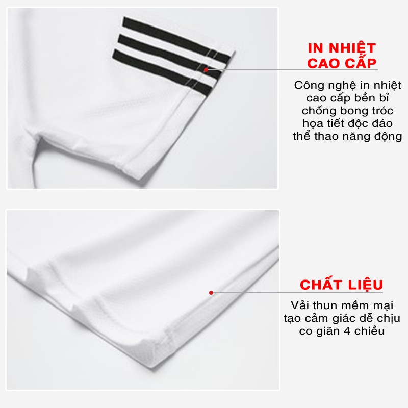 Bộ quần áo thể thao nam TINOFUN Set bộ đồ thể thao nam mặc nhà chất vải thun co giãn phong cách cho mùa hè thu