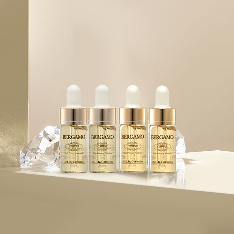 Bộ Tinh Chất Bergamo Caviar Ampoule 13ml*4 Chăm Sóc Da