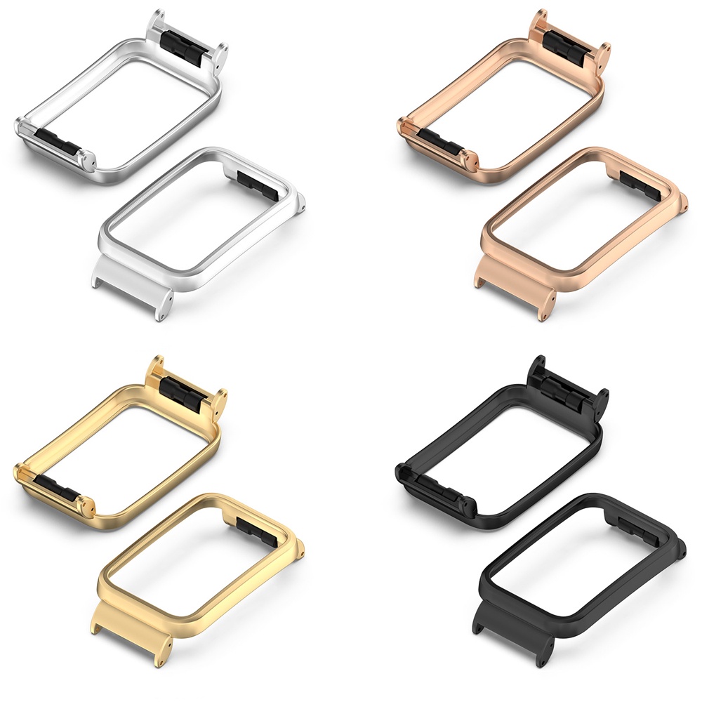 Khung Kim Loại Bảo Vệ Mặt Đồng Hồ Thông Minh Xiaomi Mi Band 7 Pro Bản Rộng 18mm