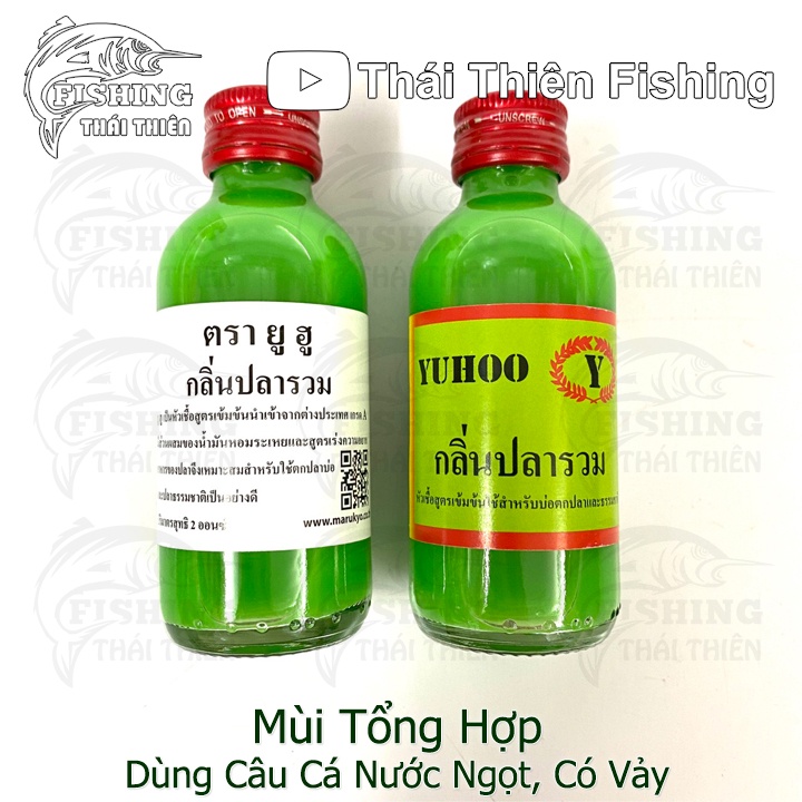 Tinh Mùi Câu Cá Thái Lan, Hương Tổng Hợp Thơm Tanh Dùng Câu, Dụ Cá Nước Ngọt Có Vảy Như, Chép, Rô Phi, Trắm, Trôi