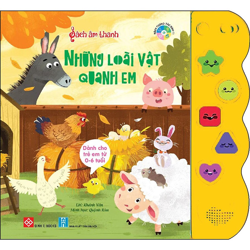 Sách âm thanh - Những loài vật quanh em