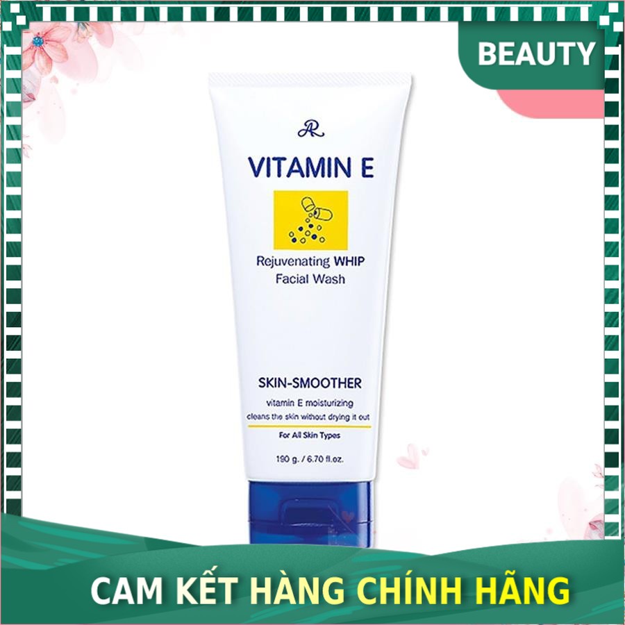 Sữa rửa mặt Vitamin E, Kem dưỡng da Vitamin E, Tuýp Kem Vitamin E Thái Lan dưỡng trắng da rửa sạch bụi bẩn cấp ẩm