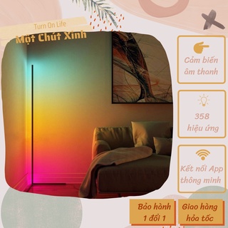 [BH 1 ĐỔI 1] Đèn led góc tường light corner RGB trang trí phòng