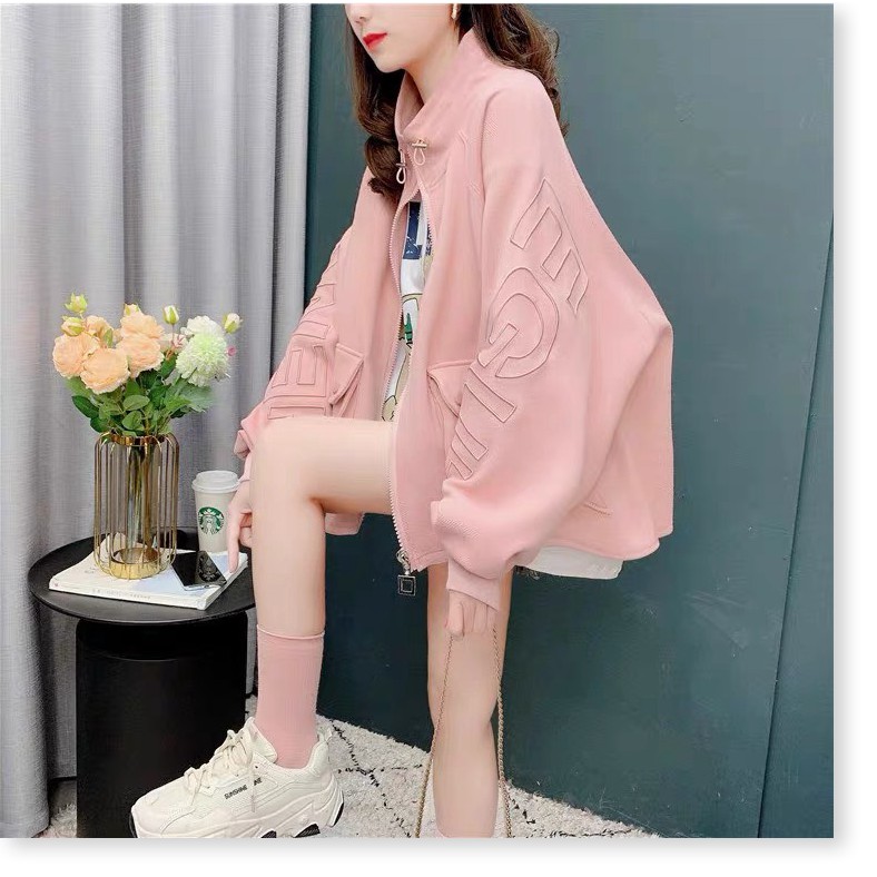 ÁO HOODIE NỮ TAY BỒNG PHỐI TÚI HỘP CHẤT LIỄU CAO CẤP CHỐNG NẮNG