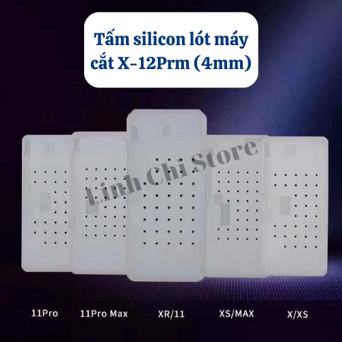 Tấm silicon lót máy tách kính  X-12prm 4mm