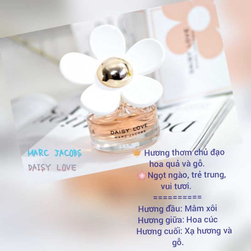 🍁 Ống thử nước hoa Marc Jacobs Daisy Love 🍓 | BigBuy360 - bigbuy360.vn