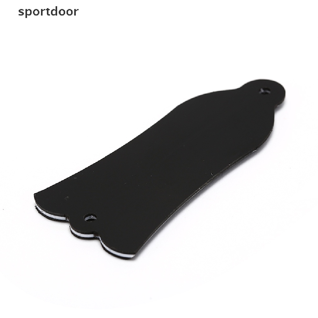 Đĩa Bọc Cần Đàn Guitar 2 Lỗ Bằng PVC Màu Đen Tiện Dụng