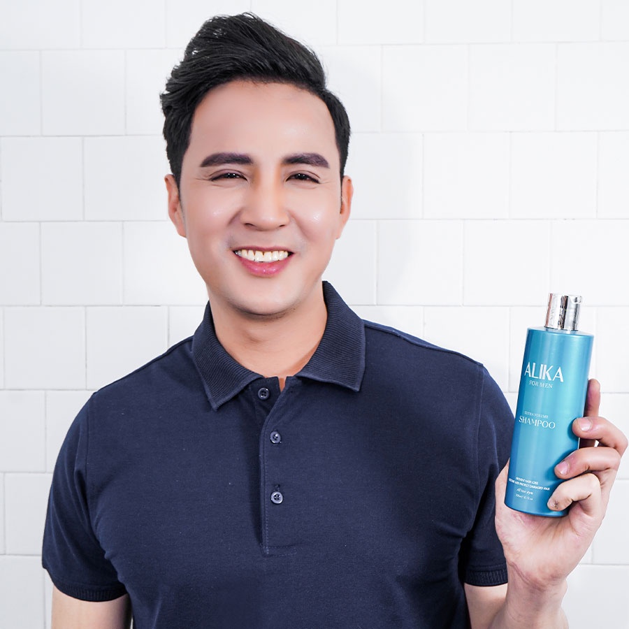 Dầu gội ngăn ngừa rụng tóc ALIKA For Men 300ml, kích thích tóc mọc nhanh chắc khỏe dành riêng cho nam prevent haishampoo