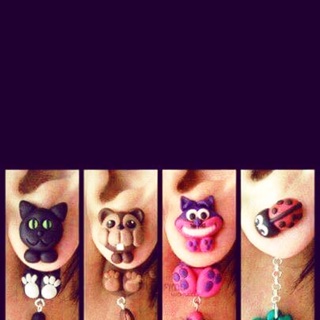 Bông tai hình thú