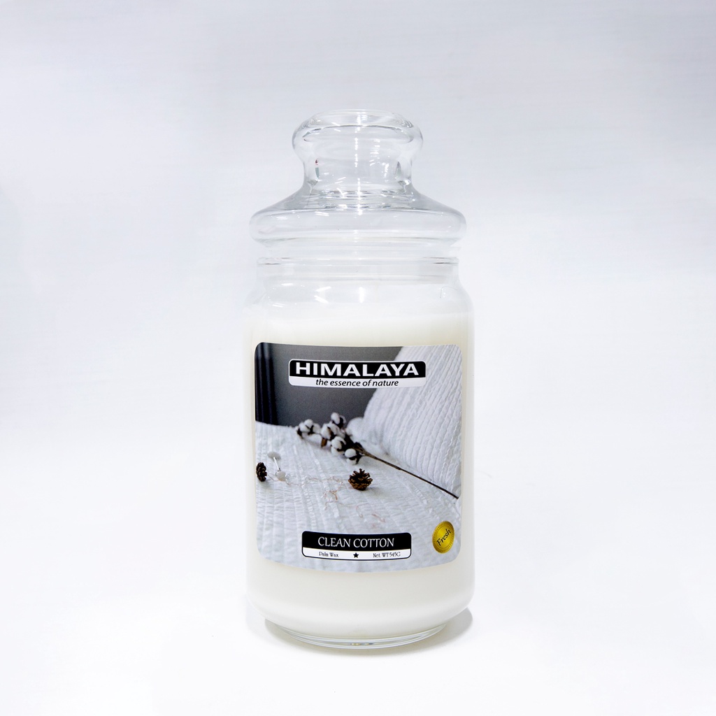 Nến thơm Himalaya hương Clean Cotton 343g/545g