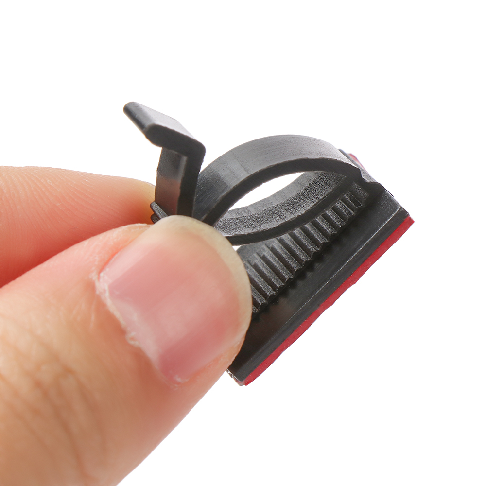 Bộ 50 kẹp nhựa giữ dây cáp chất lượng cao nhiều màu sắc