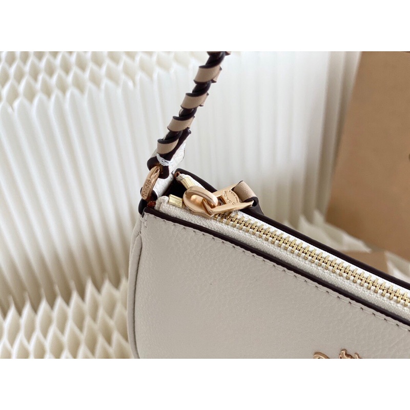 Túi kẹp nách thời trang cho nữ thương hiệu Coach da thật cao cấp