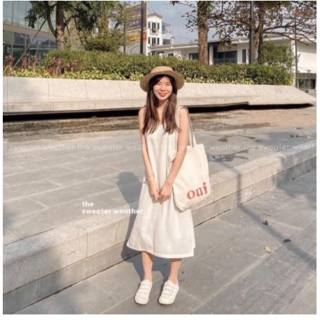 Váy 2 dây đũi ❤️FREESHIP❤️ Đầm 2 dây dáng xuông | BigBuy360 - bigbuy360.vn