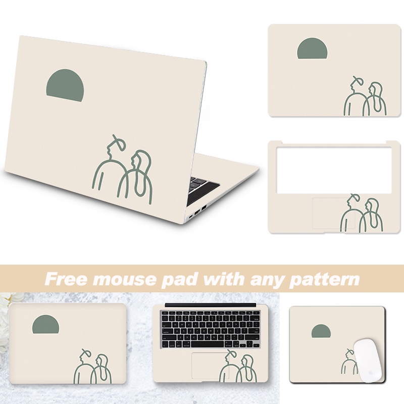 Miếng Dán Skin Laptop - Decal Dán cho Dell, Hp, Asus, Lenovo, Acer, MSI, Surface,Vaio, Macbook 15 6 inch MD 301 LUXSKEEN