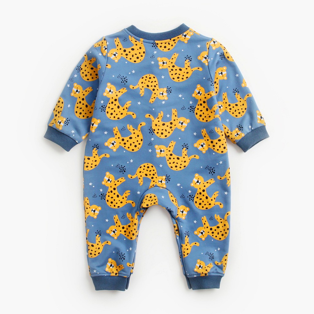 Bộ Đồ Liền Thân Sanlutoz Tay Dài Từ Cotton Thời Trang Mùa Đông Dành Cho Bé