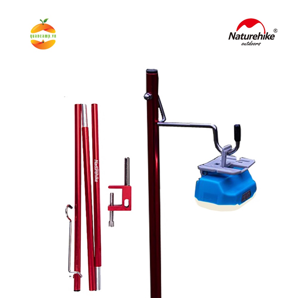 Cây treo đèn dã ngoại cắm trại NatureHike NH19PJ003