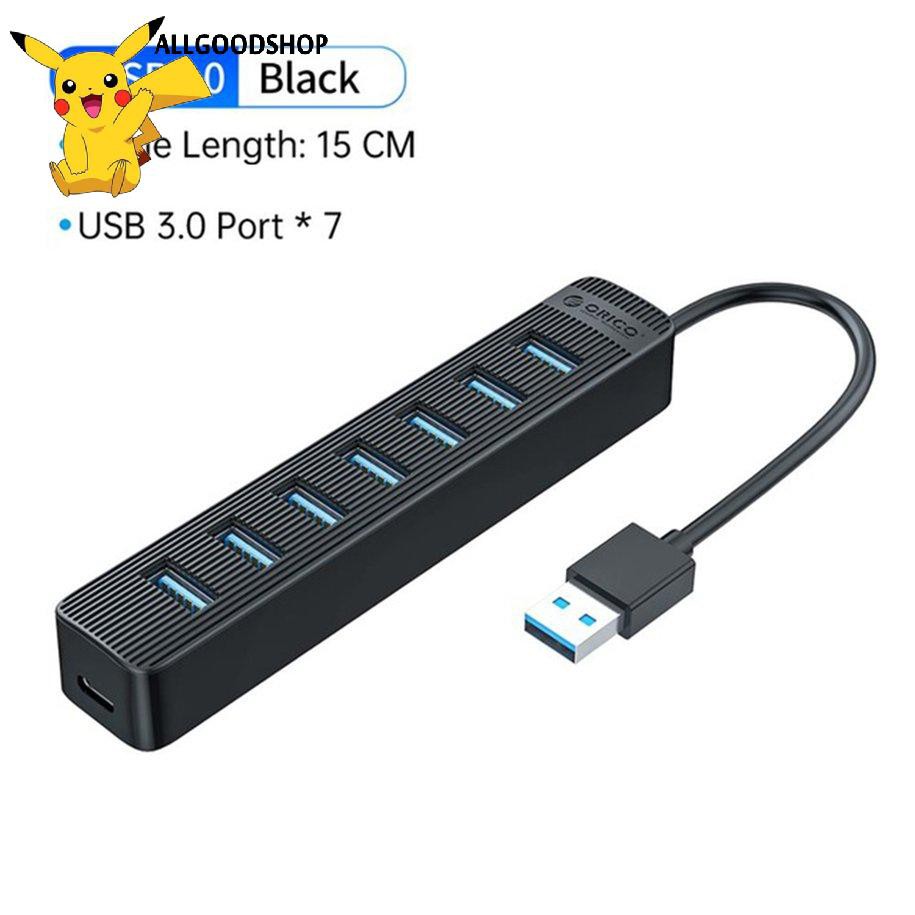 Bộ Chia HUB USB 3.0 Orico TWU3-7A-BK 7 Cổng   Chất Lượng Cao