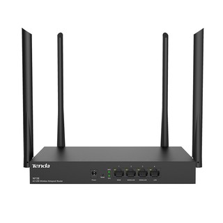 Tenda Wifi hotspot Router W15E, Hai Băng Tần, chịu tải 30-50 user, với 3 cổng WAN hỗ trợ cân bằng tải