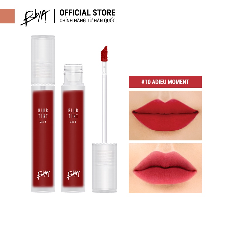 Son Kem Bbia Blur Tint Version 2 (5 màu) 4.4g - Bbia Offical Store