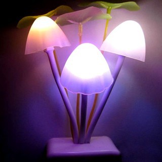 Combo 2 Đèn Ngủ Avatar Cảm Ứng Ánh Sáng Đổi Màu Hình Nấm - Trắng