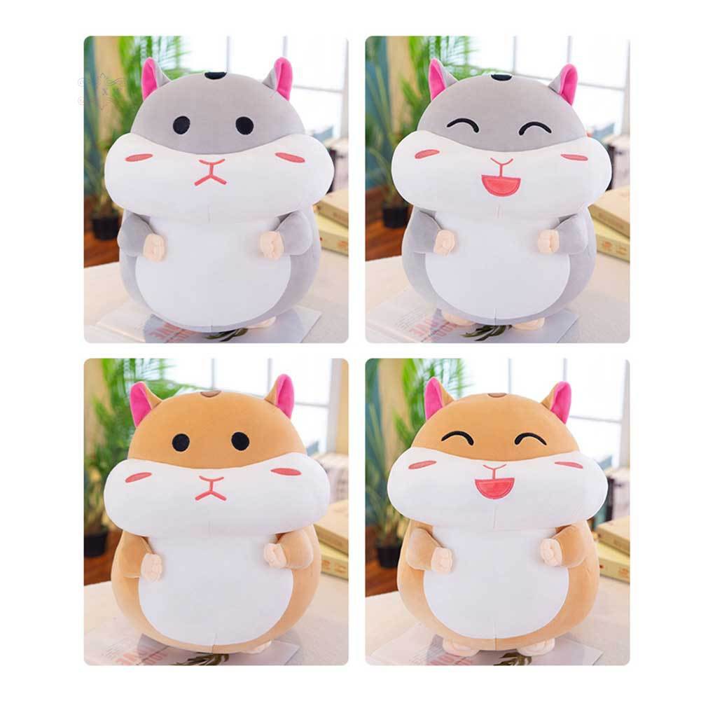 đồ chơi nhồi bông Hình Chuột Hamster Dễ Thương Trang Trí Nhà Cửa