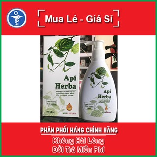 Dung Dịch Vệ Sinh Phụ Nữ API HERBA - Chiết Xuất Trầu Không Chai 150ml