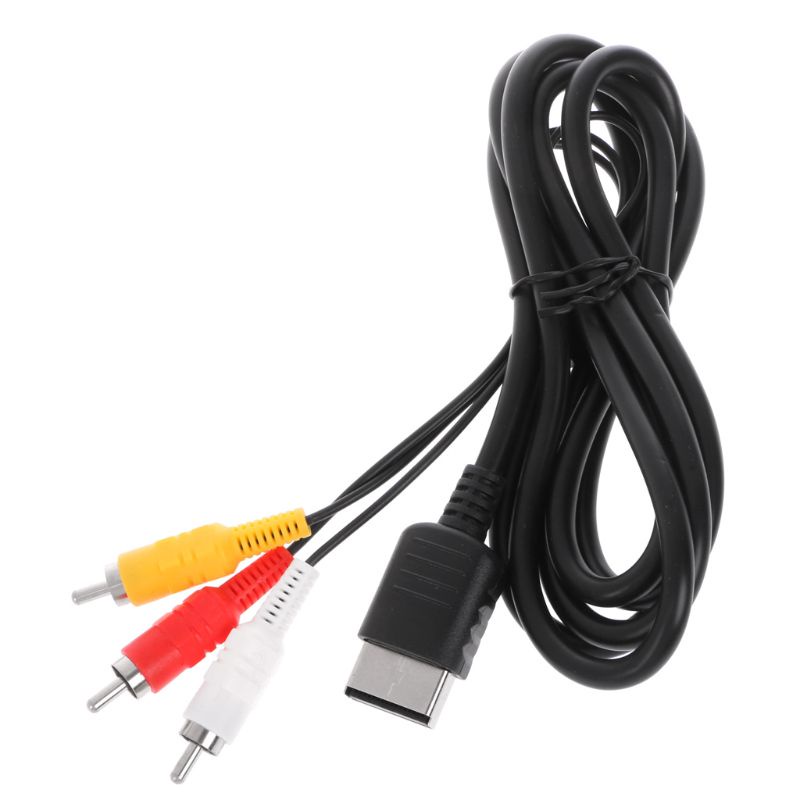 Dây Cáp Âm Thanh RCA AV Dài 1 8M 6FT Cho Thiết Bị Dreamcast DC AV