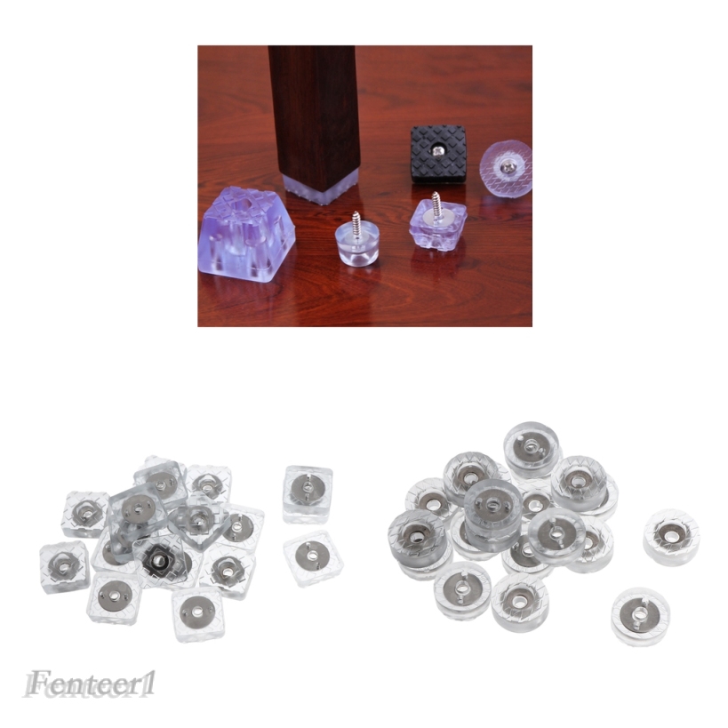 Set 20 Miếng Đệm Chân Bàn Ghế Bằng Silicon