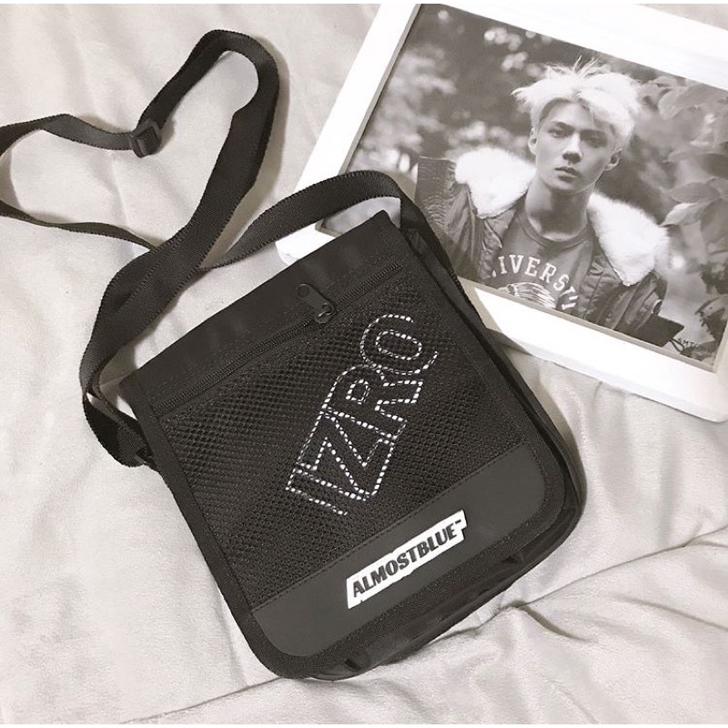Almost Blue x Izro mini bag cheap moment Sehun Chanyeol EXO, Wooseok túi chéo nam nữ thời trang KPOP blackpink bts đẹp