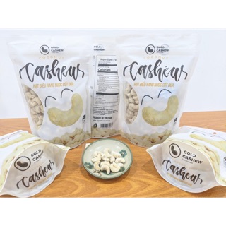 Hạt điều bình phước xuất khẩu - Loại rang nước cốt dừa - Gold Cashew- 454gr