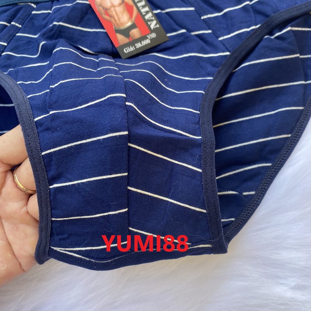 Bộ 3 Quần Lót Nam Vải Cotton 4 Chiều Co Giãn Thoải Mái Vừa Vặn Ôm Khít Body