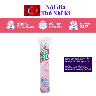Bông tẩy trang ipek thổ nhĩ kỳ 150 miếng