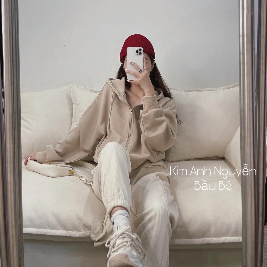 [SWEATER NỮ] Áo Hoodie Nhiều Màu, Áo Khoác Nỉ Da Cá Dày Dặn | BigBuy360 - bigbuy360.vn