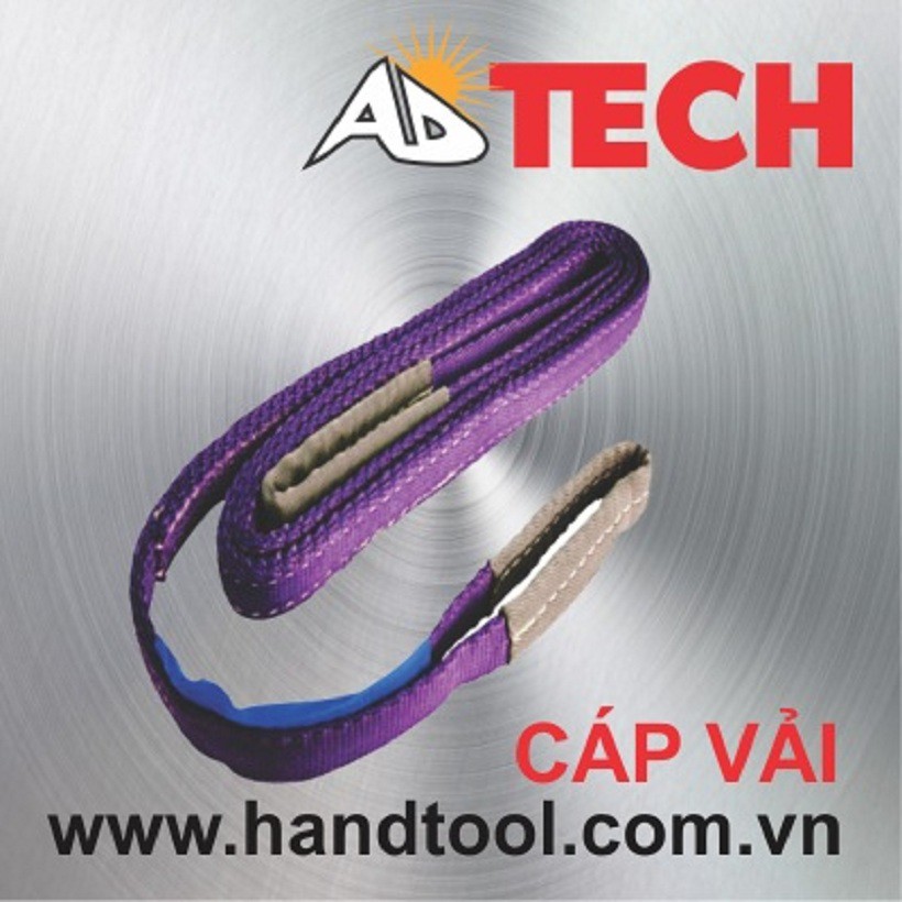 Cáp vài bản dẹt 1 tấn 2m ADTECH