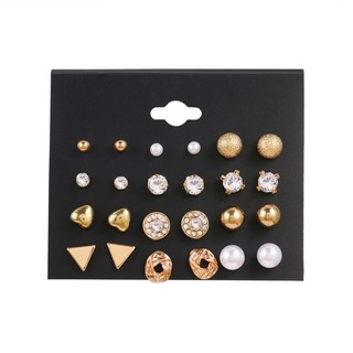 SET 12 ĐÔI BÔNG TAI - NGỌC STORE