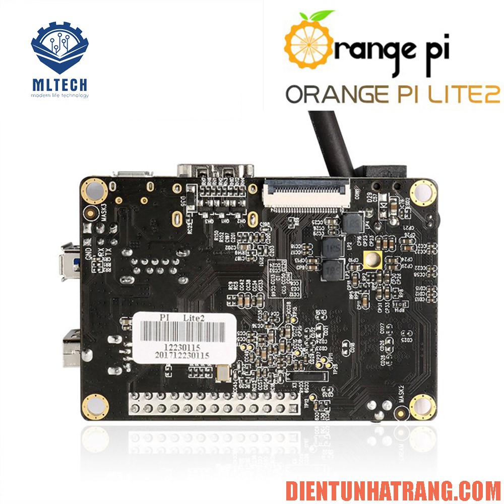 Máy tính nhúng Orange Pi Lite 2 USB 3.0 H6 1GB RAM Quadcore 64bits