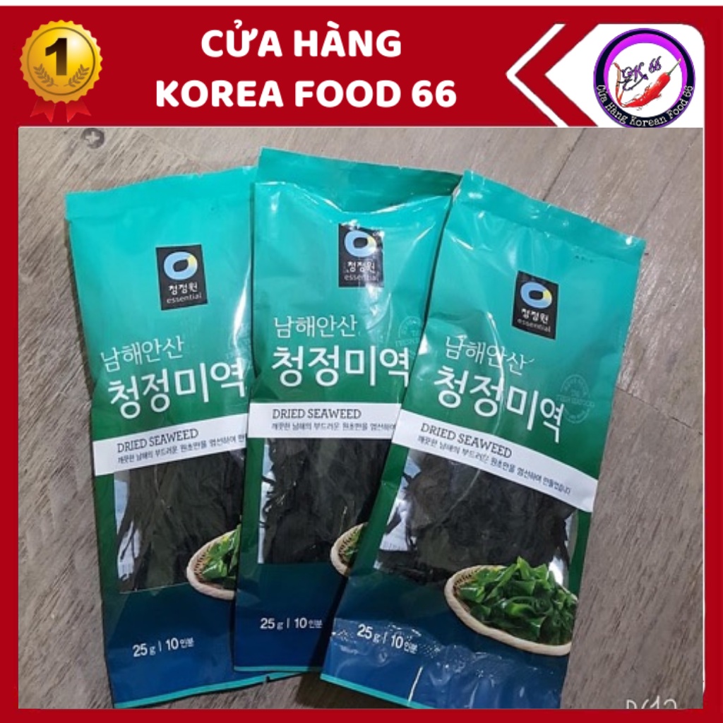 Rong Biển Sấy Khô Nấu Canh Nhập Khẩu 25g 50g