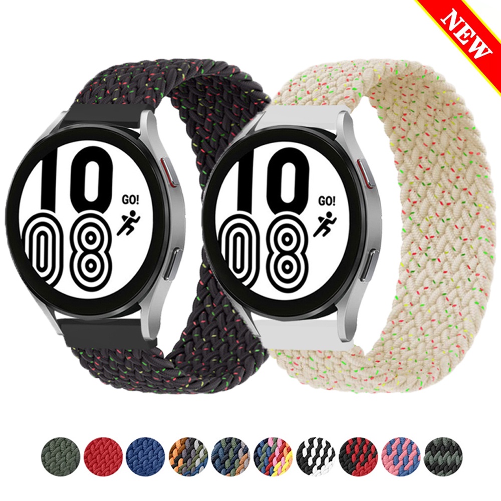 Dây Đồng Hồ 20mm Cho Samsung Galaxy Watch 4 44mm 40mm / classic 42mm 46mm Solo Loop