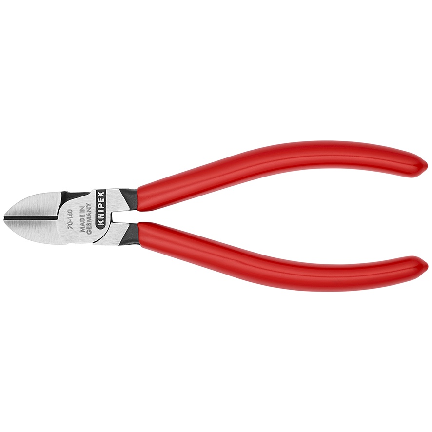 Kìm Cắt Mũi Thon Chiều Dài 140mm Knipex 70 01 140/ Tay Êm 70 02 140/ Mạ chrome 70 05 140 & Cách Điện 1000 Volt 70 06 140