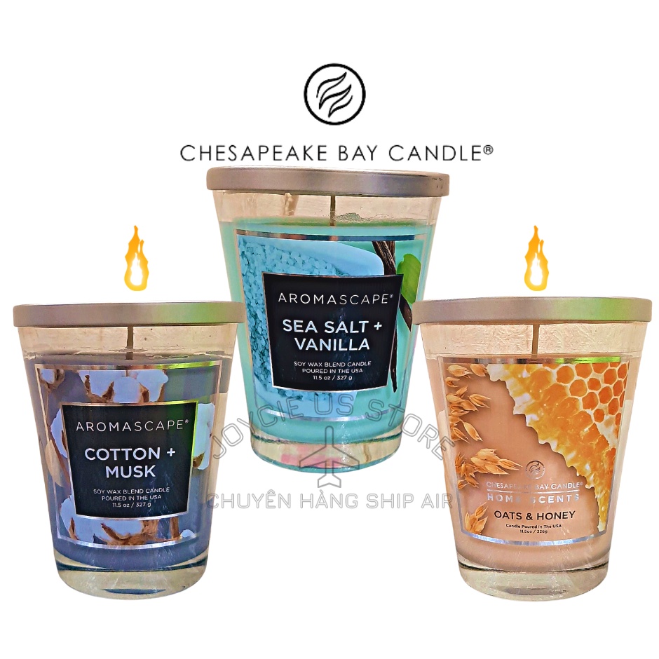 Nến thơm cao cấp dòng Chesapeake Bay 1 bấc