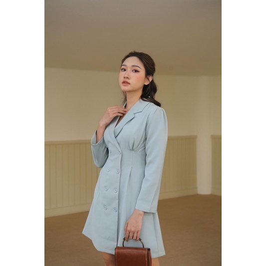 Ceci Cela - Đầm Dáng Vest Tay Dài Lịch Thiệp Mica